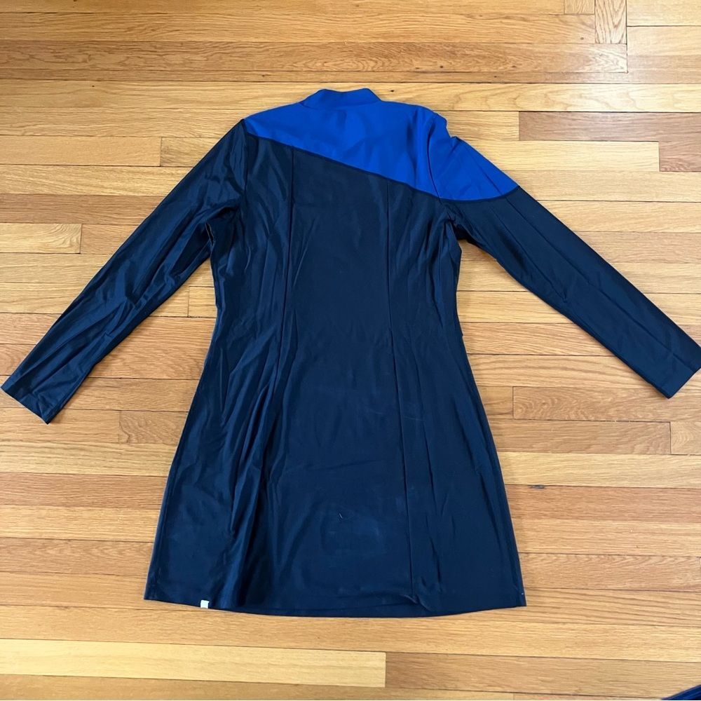 Summersalt Blue Black Sun Shield Swim Tunic & Leggings Bathing Suit Large - Picture 6 of 13